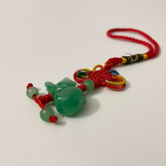 Chinese Zodiac Jade Rat Lucky Charm - Picture 11 of 13